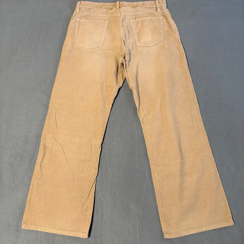 Vintage Banana Republic Corduroy Pants Mens 34x30 Tan Straight Leg 324686-00